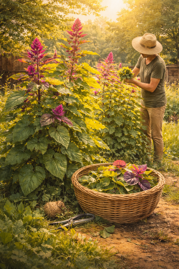 Baumspinat ein dankbarer Gartenfreund und lecker