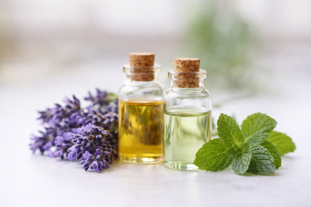 Lavendel und Pfefferminz bei Kopfschmerzen