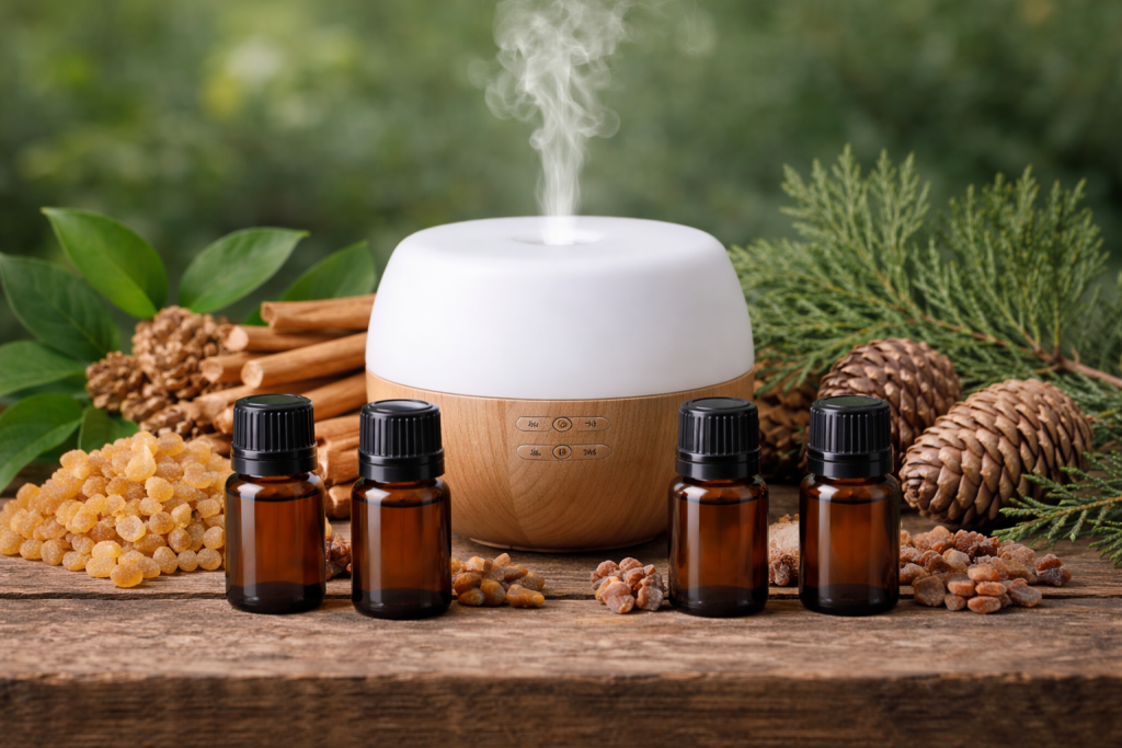 Sesquiterpene sind schwerere, tief wirkende Pflanzenstoffe