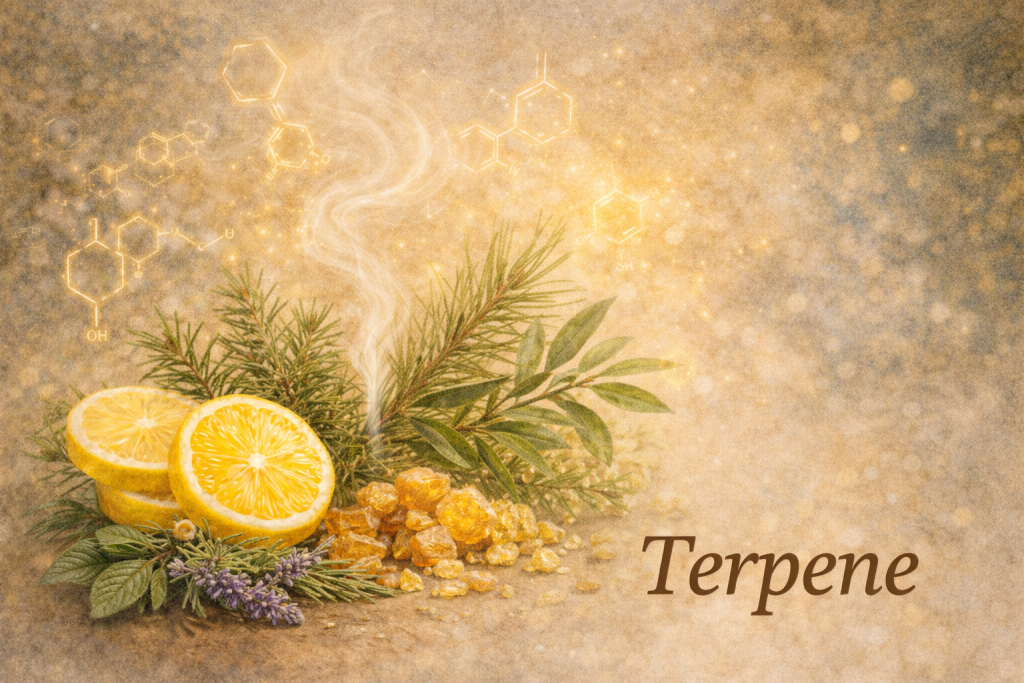 Duft, Aroma, wirkung der Terpene