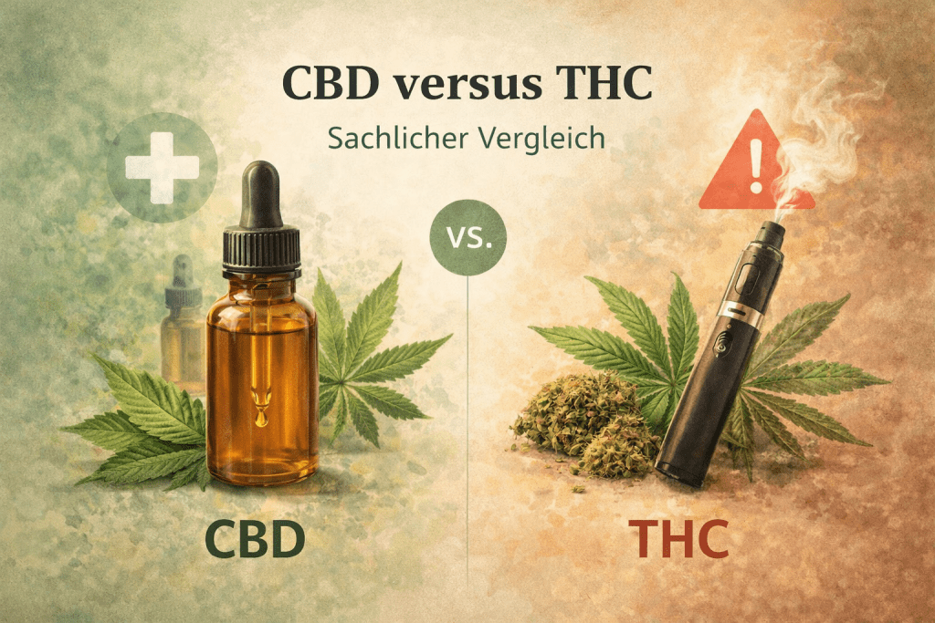 THC versus CBD