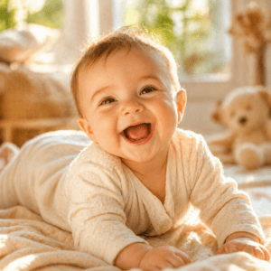 Glückliches Baby