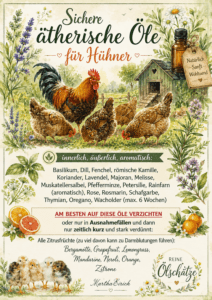 Ätherische Öle Hühner